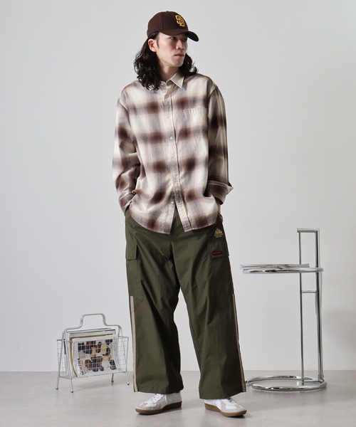 【セール】RED CAP GIRL RCGナイロンフロント刺繍裏付きカーゴパンツ（カーゴパンツ）｜Red Cap Girl（レッドキャプガール）