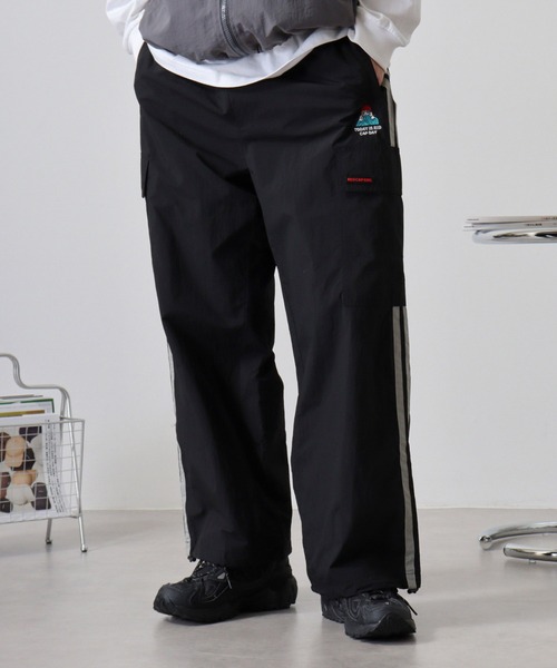 【セール】RED CAP GIRL RCGナイロンフロント刺繍裏付きカーゴパンツ（カーゴパンツ）｜Red Cap Girl（レッドキャプガール）