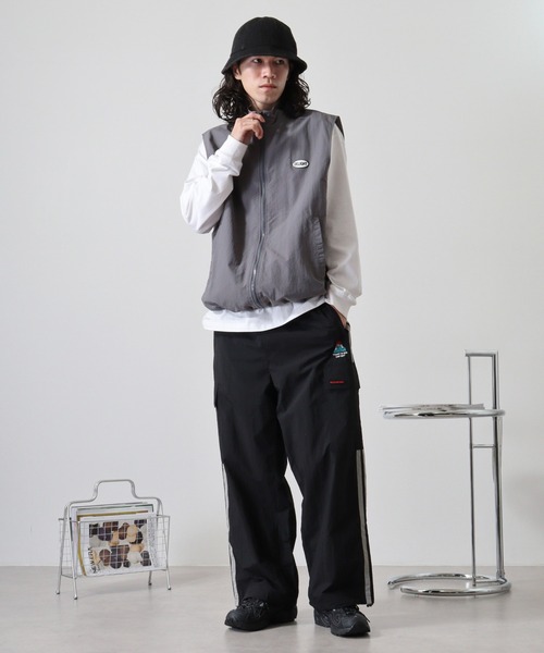 【セール】RED CAP GIRL RCGナイロンフロント刺繍裏付きカーゴパンツ（カーゴパンツ）｜Red Cap Girl（レッドキャプガール）