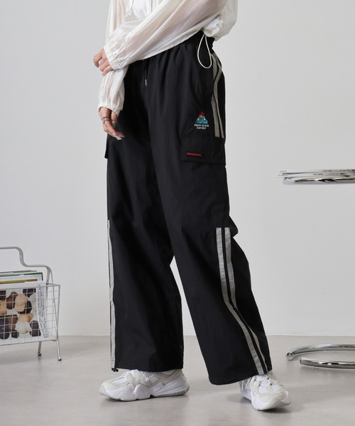 【セール】RED CAP GIRL RCGナイロンフロント刺繍裏付きカーゴパンツ（カーゴパンツ）｜Red Cap Girl（レッドキャプガール）