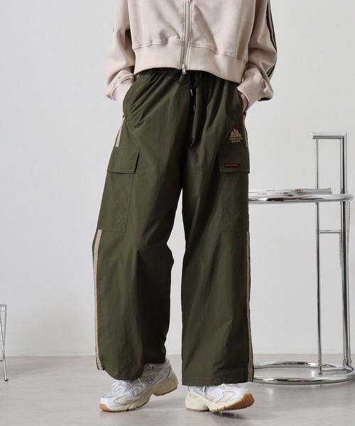 【セール】RED CAP GIRL RCGナイロンフロント刺繍裏付きカーゴパンツ（カーゴパンツ）｜Red Cap Girl（レッドキャプガール）