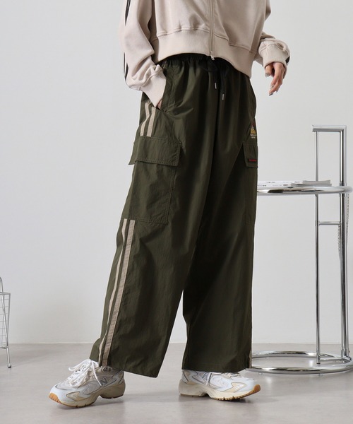 【セール】RED CAP GIRL RCGナイロンフロント刺繍裏付きカーゴパンツ（カーゴパンツ）｜Red Cap Girl（レッドキャプガール）