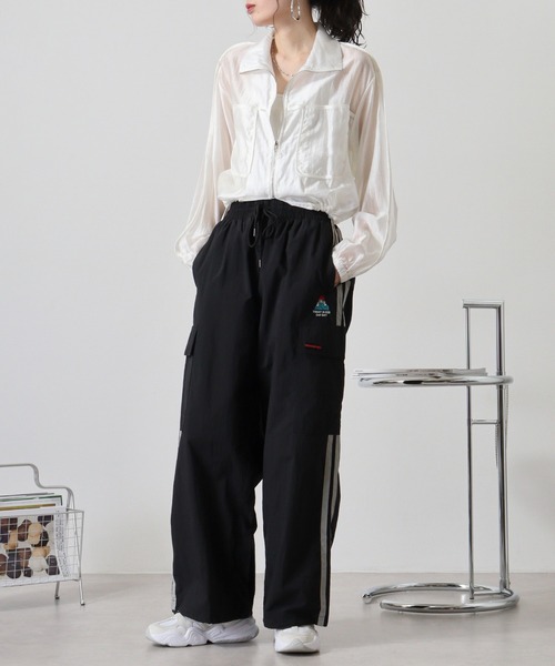 【セール】RED CAP GIRL RCGナイロンフロント刺繍裏付きカーゴパンツ（カーゴパンツ）｜Red Cap Girl（レッドキャプガール）