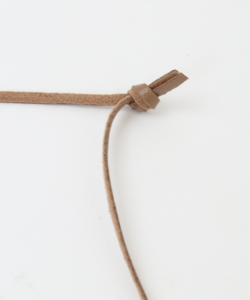 MELROSE claire（メルローズ クレール）の「【ドロップパーツネックレス】（ネックレス・レディース・ベージュ/ブラック・FREE）」の8枚目の写真