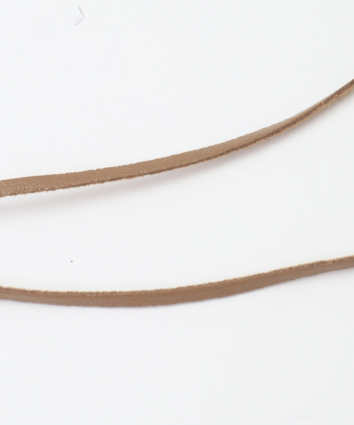 MELROSE claire（メルローズ クレール）の「【ドロップパーツネックレス】（ネックレス・レディース・ベージュ/ブラック・FREE）」の9枚目の写真