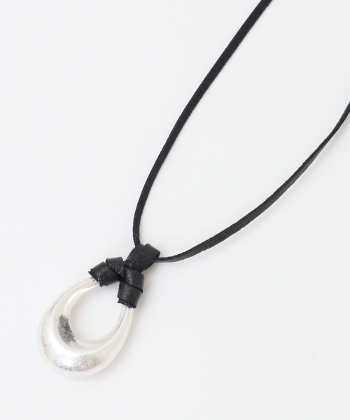 MELROSE claire（メルローズ クレール）の「【ドロップパーツネックレス】（ネックレス・レディース・ベージュ/ブラック・FREE）」の13枚目の写真