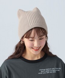 猫耳 ワッチキャップ