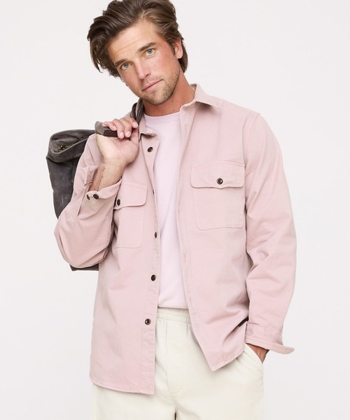 コットンツイル シャツジャケット（その他アウター）｜BANANA