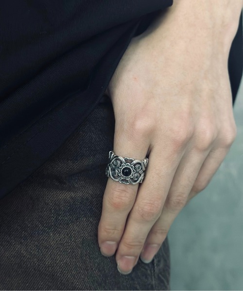 blatto(ブラット)の「【B-925 SILVER】925リング b925-r391-12g(リング・メンズ・シルバー・FREE)」の5枚目の写真