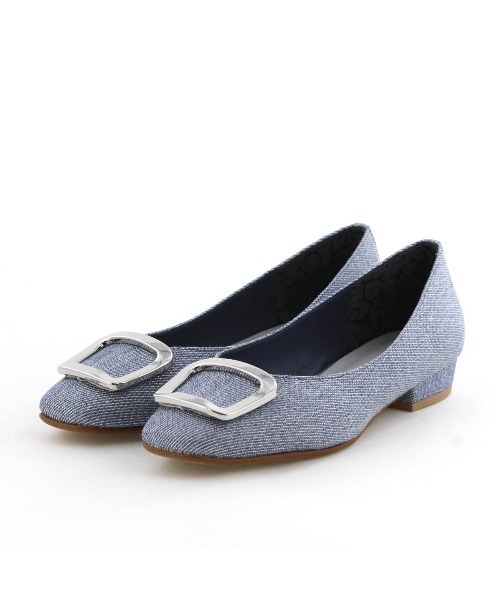 HIMIKO(ヒミコ)の「【Made in Japan】【HIMIKO】スクエアバックルローヒールパンプス/651110(パンプス・レディース・ベージュ/ブラック/ブルー/ダークグレー/ベージュ系その他/シルバー・21.5cm/22.0cm/24.0cm/25.5cm/22.5cm/23.5cm/24.5cm/25.0cm/26.0cm/26.5cm/23.0cm)」の17枚目の写真