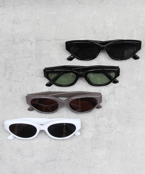 8(eight)(エイト)の「キャットアイ サングラス(サングラス・メンズ・ホワイト系その他/ブラック系その他/グレー系その他/ブラック系その他2・FREE)」の17枚目の写真