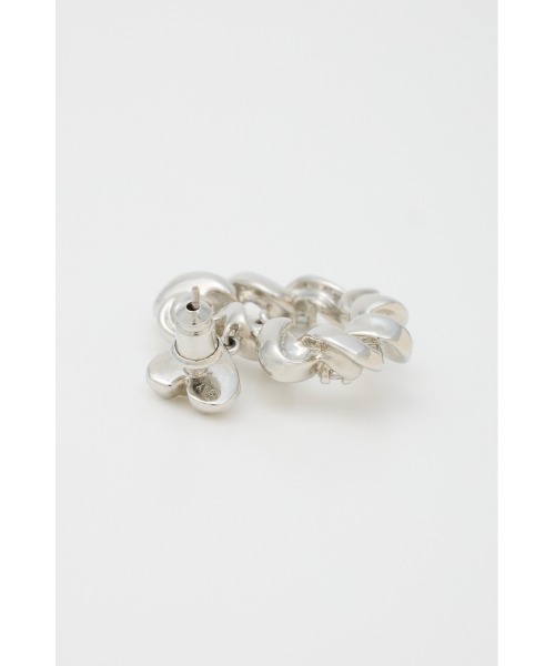 SLY（スライ）の「HEART HOOP P/EARRING ハート フープ ピアス（ピアス（両耳用）・レディース・ゴールド/シルバー・FREE）」の6枚目の写真