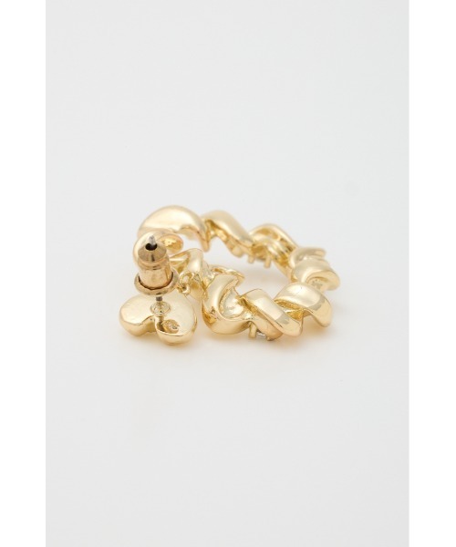 SLY（スライ）の「HEART HOOP P/EARRING ハート フープ ピアス（ピアス（両耳用）・レディース・ゴールド/シルバー・FREE）」の11枚目の写真