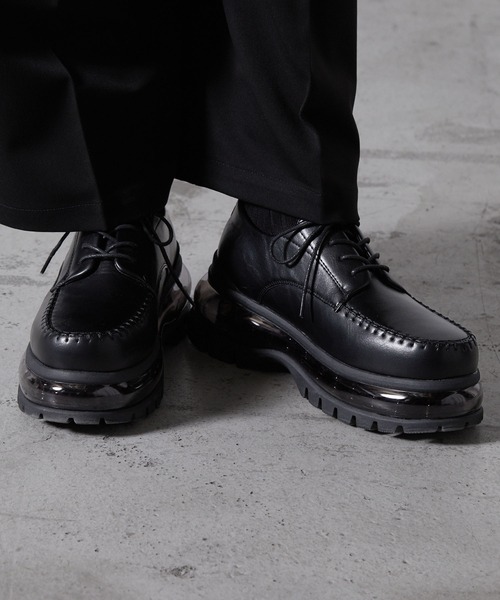 【CLEL】エアークッション ハイソールローファー/ダービーシューズ　Sサイズ セール】【CLEL】Air Cushion High Sole Loafers/Derby Shoes / エアー