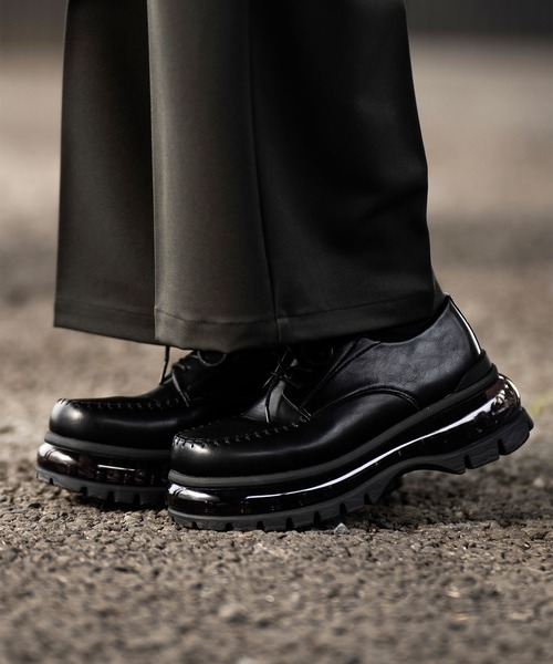 め*ん様 クレイル Air Cushion High Sole Loafers CLEL】Air Cushion High Sole Loafers/Derby Shoes / エアークッション