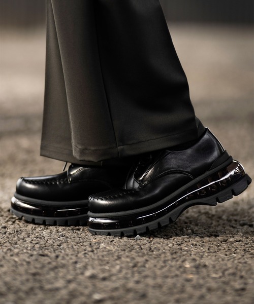 【CLEL】エアークッション ハイソールローファー/ダービーシューズ Sサイズ CLEL】Air Cushion High Sole Loafers/Derby Shoes / エアー
