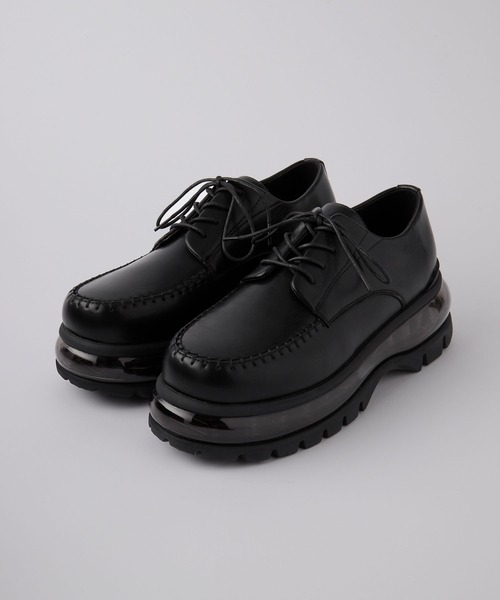 【CLEL】エアークッション ハイソールローファー CLEL】Air Cushion High Sole Loafers/Derby Shoes / エアー