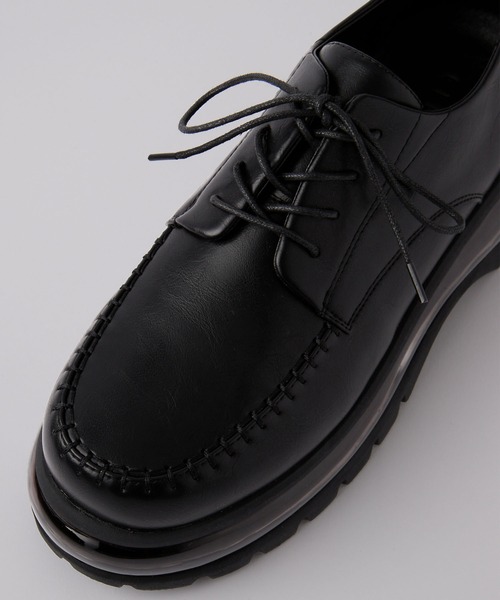 CLEL】Air Cushion High Sole Loafers/Derby Shoes / エアー