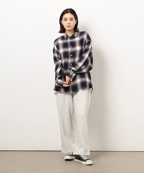 Purple&Yellow（パープルアンドイエロー）の「裏毛タックパンツ（その他パンツ・メンズ・オートミール/チャコール・X-SMALL/SMALL/MEDIUM/LARGE）」の8枚目の写真