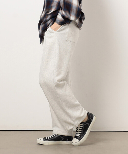 Purple&Yellow（パープルアンドイエロー）の「裏毛タックパンツ（その他パンツ・メンズ・オートミール/チャコール・X-SMALL/SMALL/MEDIUM/LARGE）」の10枚目の写真