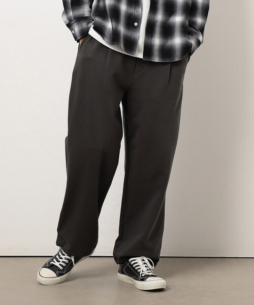 Purple&Yellow（パープルアンドイエロー）の「裏毛タックパンツ（その他パンツ・メンズ・オートミール/チャコール・X-SMALL/SMALL/MEDIUM/LARGE）」の13枚目の写真