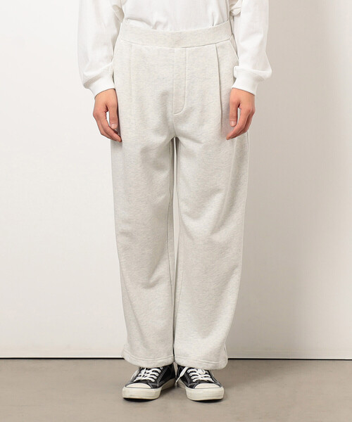 Purple&Yellow（パープルアンドイエロー）の「裏毛タックパンツ（その他パンツ・メンズ・オートミール/チャコール・X-SMALL/SMALL/MEDIUM/LARGE）」の19枚目の写真