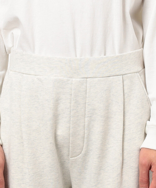 Purple&Yellow（パープルアンドイエロー）の「裏毛タックパンツ（その他パンツ・メンズ・オートミール/チャコール・X-SMALL/SMALL/MEDIUM/LARGE）」の22枚目の写真