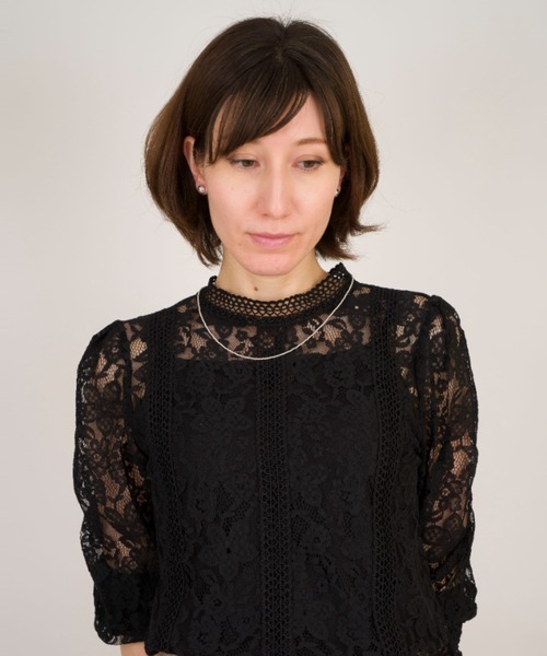 Harpo(アルポ)の「【Harpo/アルポ】シルバー ネックレス ナバホパール ビーズ2㎜/全長21㎝(ネックレス・レディース・シルバー・FREE)」の11枚目の写真