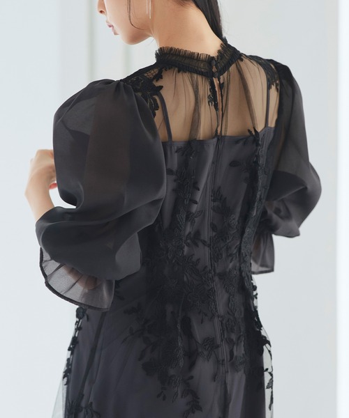 ルイルエブティック　ドレス　ブラック　Lサイズ　新品未使用 RUIRUE BOUTIQUE（ルイルエブティック）の「オケージョンドレス