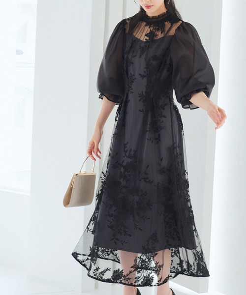 ルイルエブティック　ドレス　ブラック　Lサイズ　新品未使用 RUIRUE BOUTIQUE（ルイルエブティック）の「オケージョンドレス