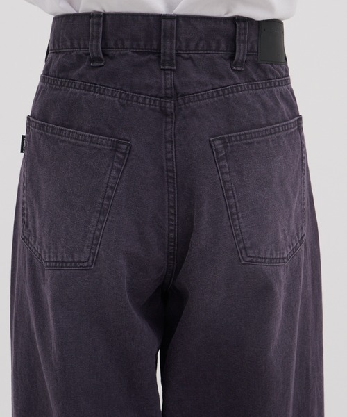 Jieda（ジエダ）の「DRAPE OVER DUCK PANTS（デニムパンツ・メンズ・ブラウン/ブラック・1/2）」の8枚目の写真