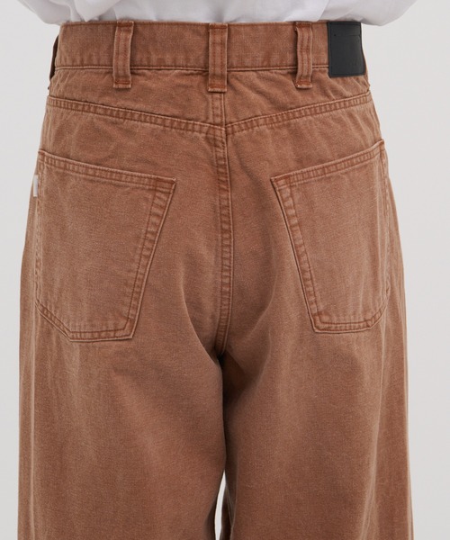 Jieda（ジエダ）の「DRAPE OVER DUCK PANTS（デニムパンツ・メンズ・ブラウン/ブラック・1/2）」の17枚目の写真