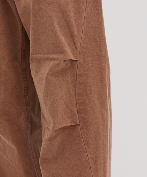 Jieda（ジエダ）の「DRAPE OVER DUCK PANTS（デニムパンツ・メンズ・ブラウン/ブラック・1/2）」の19枚目の写真