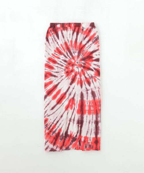ROSE BUD（ローズバッド）の「(mag.by c)BLEACH＆TIE DYE SKIRT（スカート・レディース・ブラック/レッド/ブルー・ONE SIZE）」の10枚目の写真