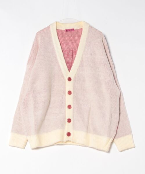 September（セプテンバー）の「SEPTEMBER(セプテンバー)/Knit Cardigan（カーディガン/ボレロ・レディース・ブラック/グリーン/ホワイト・X-LARGE/LARGE/SMALL）」の2枚目の写真