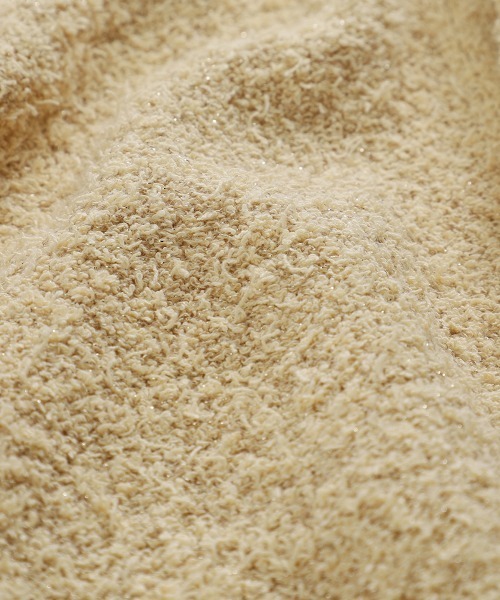 BALLAST ARK（バラストアーク）の「BALLAST ARK / バラストアーク：PILE LAME KNIT CARDIGAN：BA11-KC01[AST]（カーディガン/ボレロ・メンズ・ネイビー/ベージュ/ブラック・L/M）」の16枚目の写真