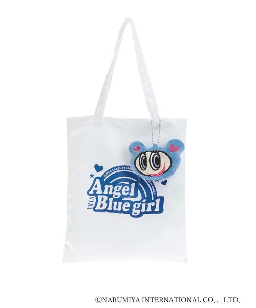 ANGEL BLUE(エンジェルブルー)の「ANGEL BLUE×GYDAダイカットポーチinBAG(ハンドバッグ・レディース・ブラック/オフホワイト・FREE)」の12枚目の写真