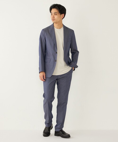 【美品】green label relaxingカノニコ セットアップ ネイビー green label relaxing（グリーンレーベルリラクシング）の