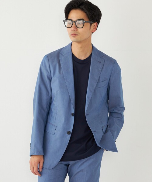 セール】SHIPS Colors:〈洗濯機可能〉デニム ライク ジャケット