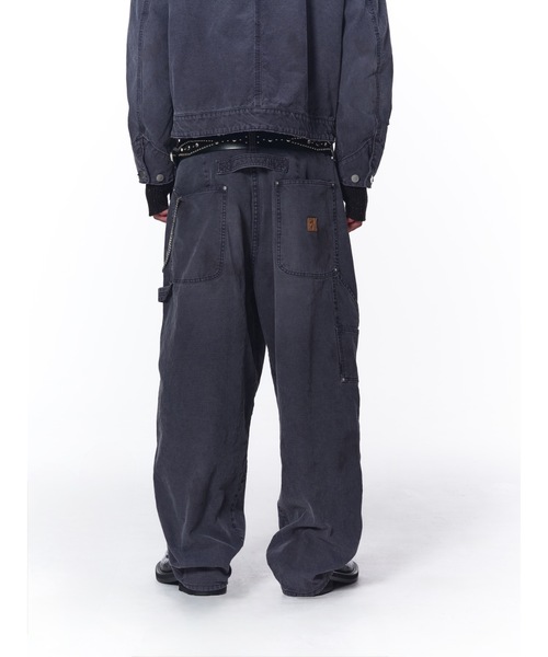 Jieda(ジエダ)の「DUCK DOUBLE KNEE PANTS(デニムパンツ・メンズ・ブラウン/ブラック・1/2)」の10枚目の写真