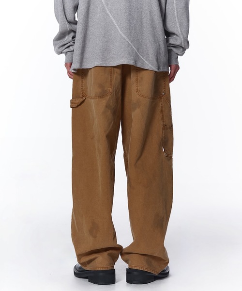 Jieda(ジエダ)の「DUCK DOUBLE KNEE PANTS(デニムパンツ・メンズ・ブラウン/ブラック・1/2)」の7枚目の写真