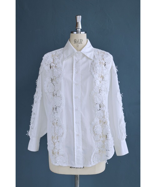 cawaii FRENCH PAVE 後ろレースシャツ 長袖シャツ cawaii FRENCH PAVE 後ろレースシャツ 長袖シャツ - メルカリ