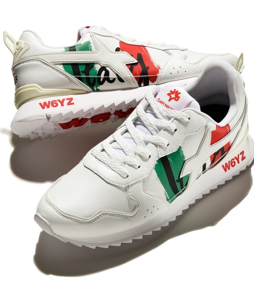 W6YZ（ウィズ）の「W6YZ/ウィズ/日本別注JET-M/ITALY（スニーカー・メンズ・ホワイト/ブラック・41/42/43/44/40）」の2枚目の写真