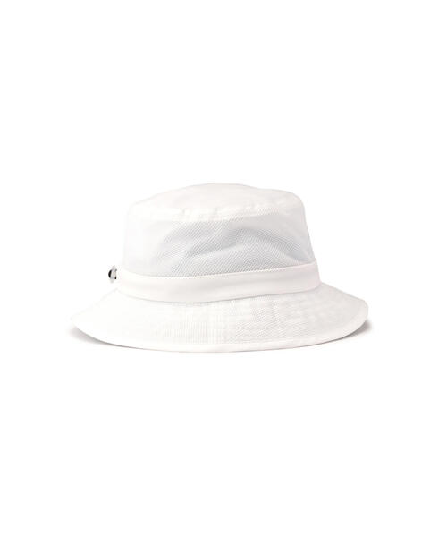 1PIUIGUALE3 GOLF バケットハット メッシュ春夏用 未使用 new balance golf】タフタ×メッシュ バケットハット (UNISEX