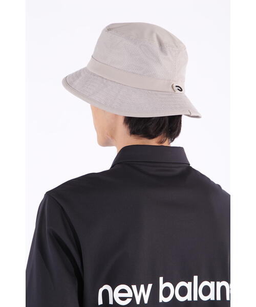 new balance golf】タフタ×メッシュ バケットハット (UNISEX