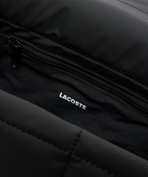 LACOSTE(ラコステ)の「ナイリア キルティングショルダーバッグ(ショルダーバッグ・レディース・ブラック/ライトブルー・FREE)」の5枚目の写真