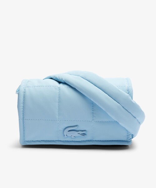 LACOSTE(ラコステ)の「ナイリア キルティングショルダーバッグ(ショルダーバッグ・レディース・ブラック/ライトブルー・FREE)」の7枚目の写真