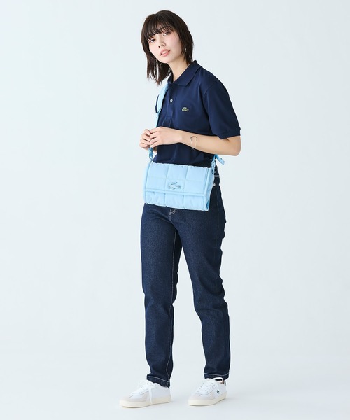 LACOSTE(ラコステ)の「ナイリア キルティングショルダーバッグ(ショルダーバッグ・レディース・ブラック/ライトブルー・FREE)」の19枚目の写真