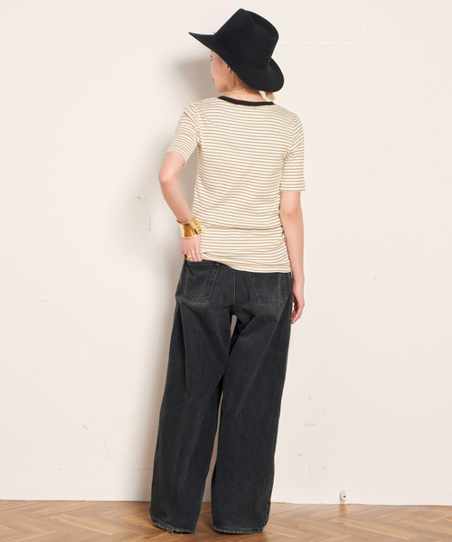 AP STUDIO HAIKURE/ハイクルBETHANY デニム AP STUDIO｜【HAIKURE/ハイクル】BETHANY BLUE AQUA denim