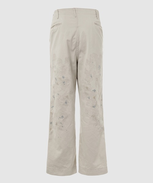 BOW WOW(バウワウ)の「STAINED WORK TROUSERS(チノパンツ・メンズ・ベージュ・L/XL/XXXL)」の2枚目の写真